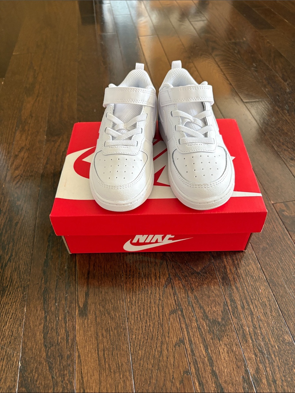 Nike Kids White Low-Top Sneakers